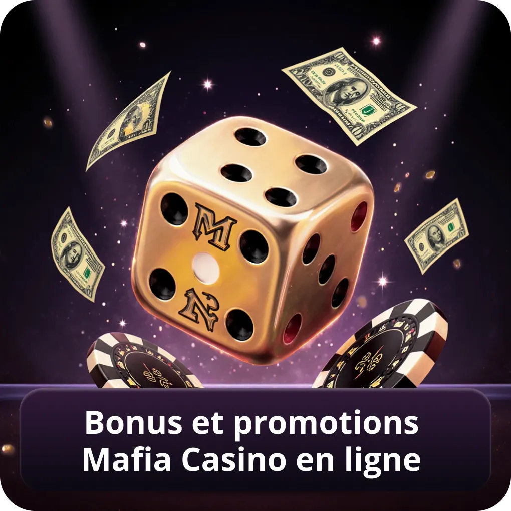 Bonus et promotions Mafia Casino en ligne